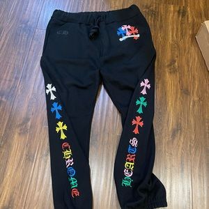 Chrome Hearts multi cross sweatpants size XL brand new 100% authentic